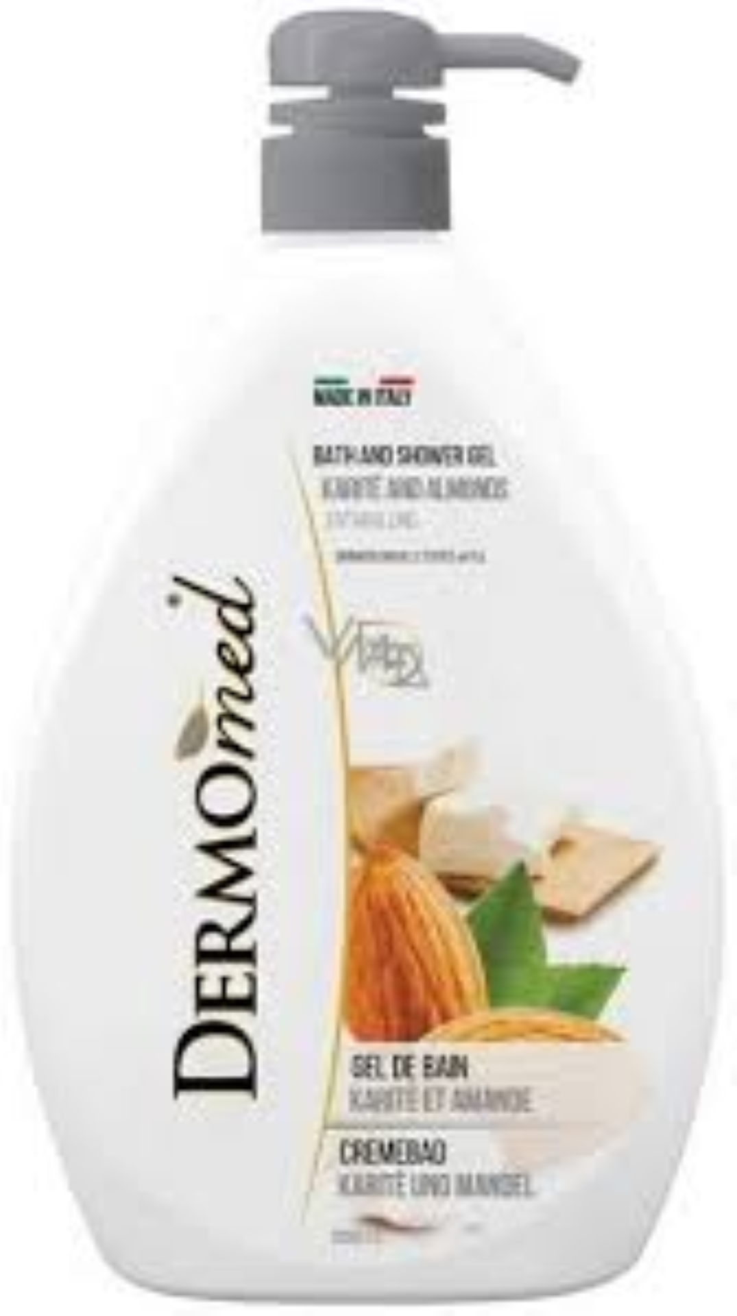DERMOMED SHOWER GEL KARITE & ALMOND 1LT